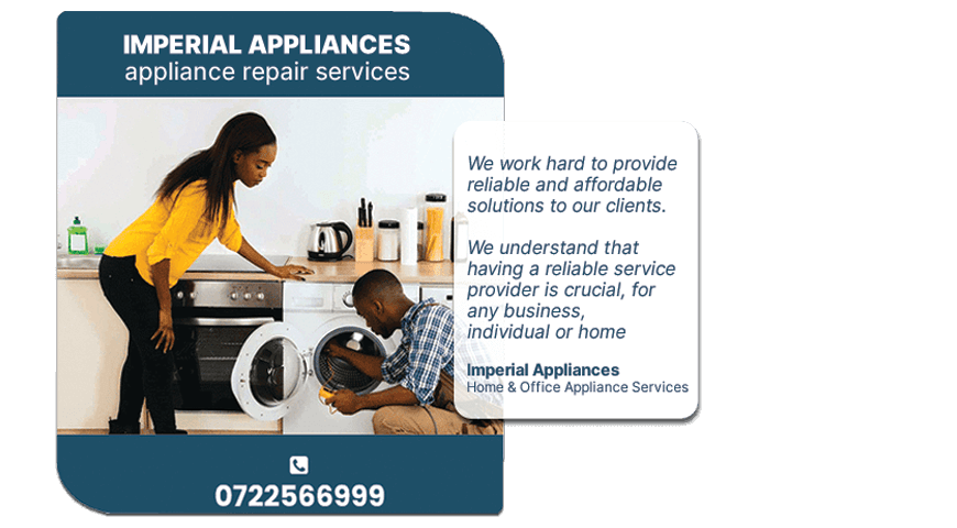 Appliance Service, General Mathenge Rd - Repair, Installation, Maintenance