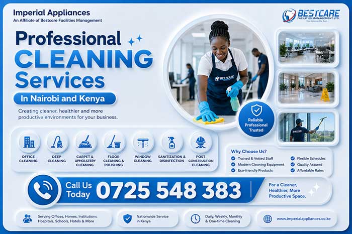 Sofa Set Cleaning in Nairobi — Imperial Appliances Kenya